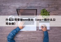 什么公司爱做seo优化（seo一般什么公司会做）