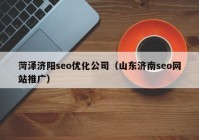 菏泽济阳seo优化公司（山东济南seo网站推广）