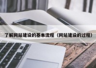 了解网站建设的基本流程（网站建设的过程）