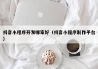 抖音小程序开发哪家好（抖音小程序制作平台）